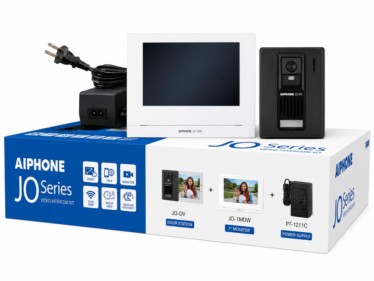 Amazon.com: Aiphone JOS-1AW Video Intercom Box Set, 7 Inch WiFi